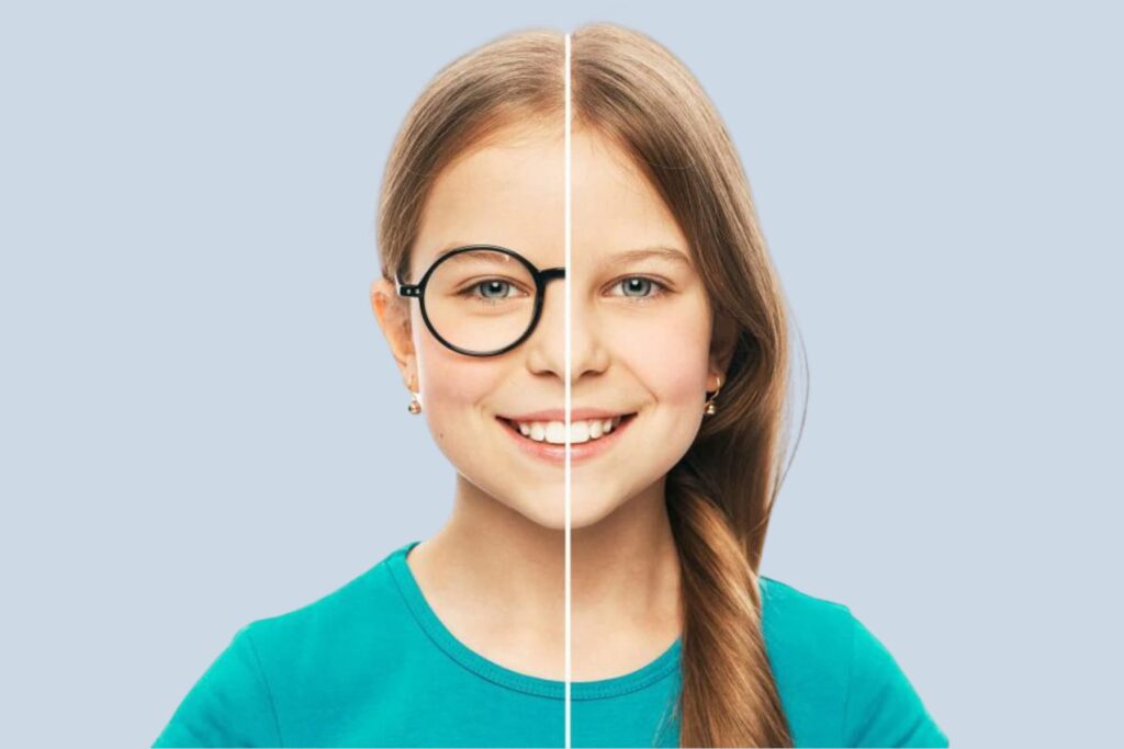 Child smiling